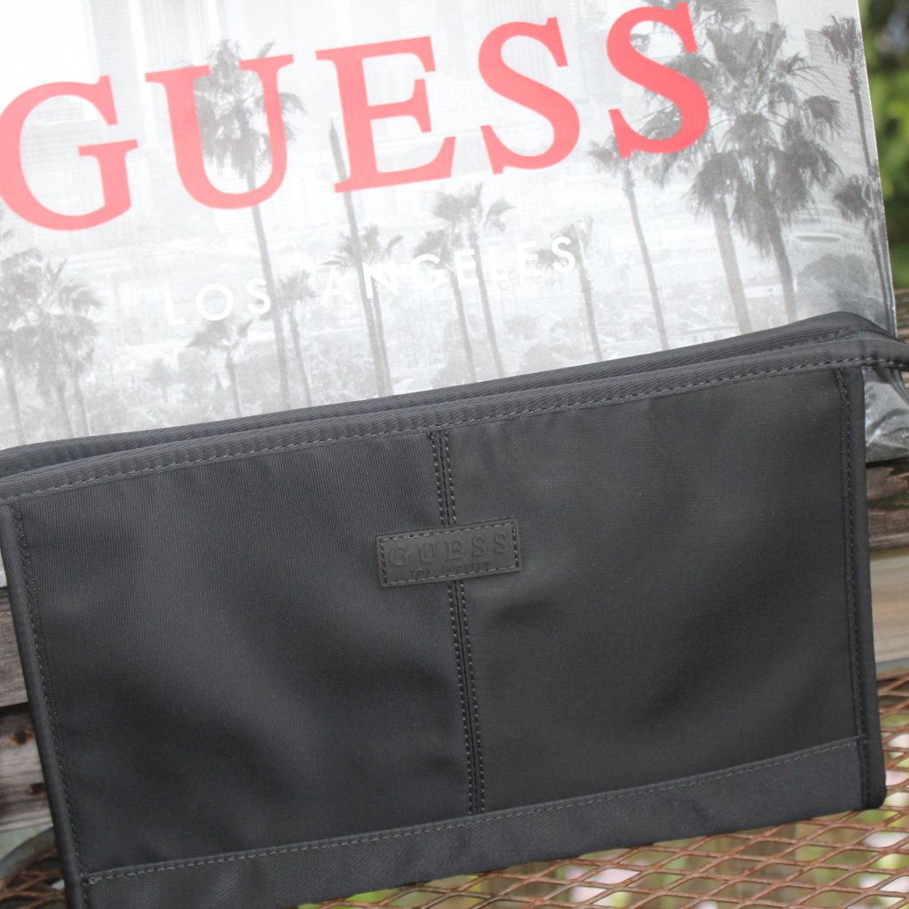 Guess Travel Nylon Pouch Makeup Case